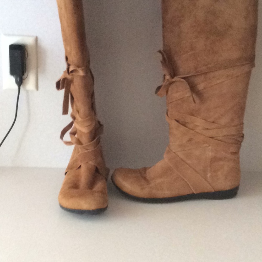 Suede boots gently worn very comfortable